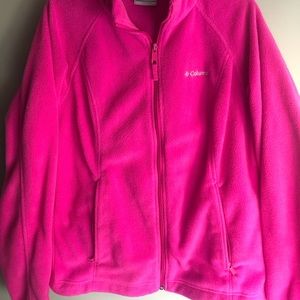 Ladies Medium Columbia Fleece Jacket